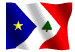 New England Acadian Flag